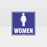 Custom Yard Signs,Women'S Toilet Sign 3